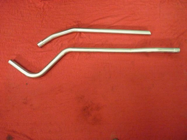 Echappement - tube sortie + crosse inox - Ford Vedette