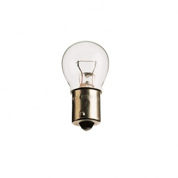 Lampe 24V - 21 w blanche culot BA 15S