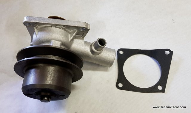 Pompe a eau turbine 60 mm - poulie 112mm - Renault Fregate,Prairie,Goelette,R2087,...