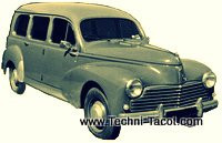 Joint lunette arriere - Peugeot 203 familiale