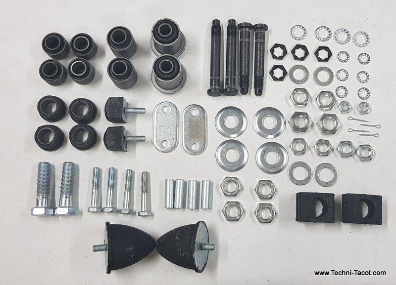 Kit remise en etat train avant tous modeles - Peugeot 404 apres 63