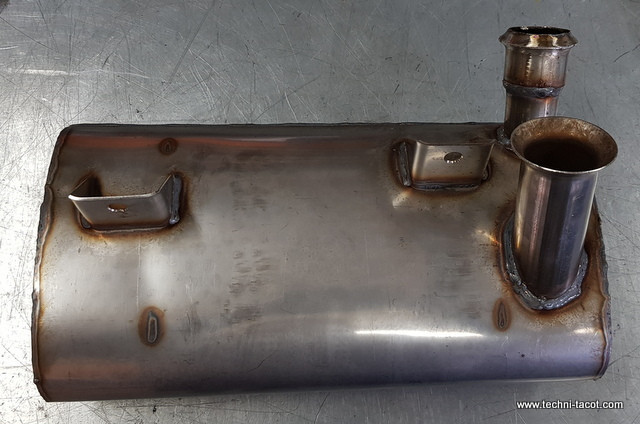 Silencieux Inox - Citroen HY