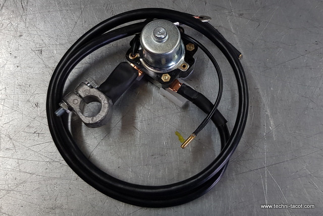 Kit cable avec relais demarrage 12V - Citroen HY