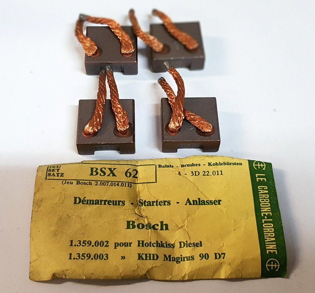 Jeu de balais BSX 62