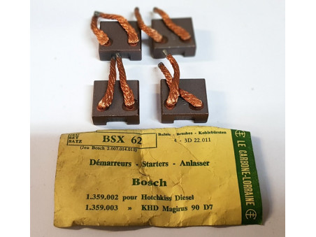 BSX 62 brush set