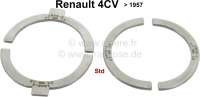 jeu de cales latérales de vilebrequin - cote standard - Renault 4 CV jusque 1957