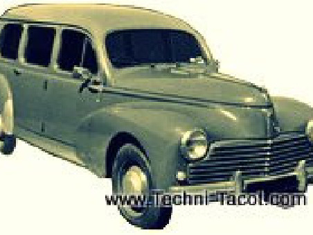 Seals for 4 glasses - Peugeot 203 family