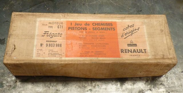 Kit chemises-pistons - Embase Ø 93 - Renault 671 Prairie Colorale, Goelette R2087