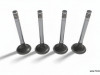 4 x exhaust valve 35.5x116x9 mm - 4 notches - Renault Fregate Prairie Goelette