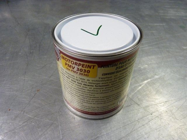 Peinture moteur vert fonce moteur RAL 6005 - 500 ml